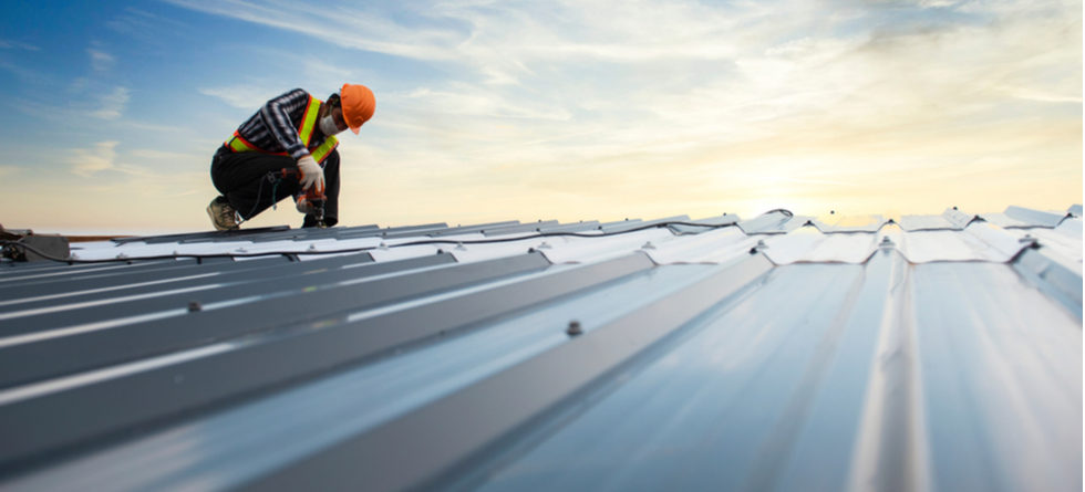 What are the five most common types of roofing?