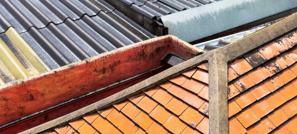 What are the 4 main types of residential roofing?